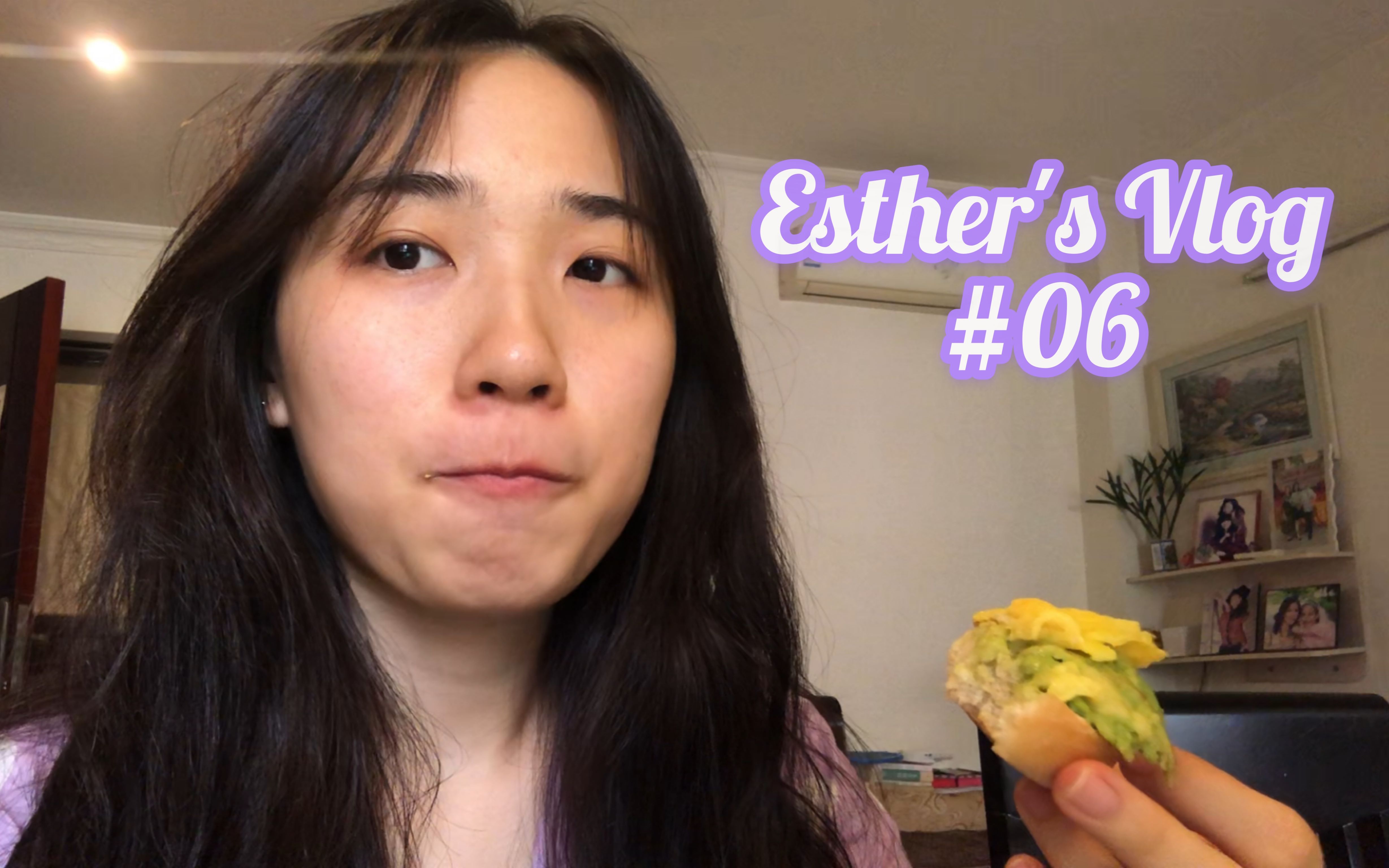 【estherng】vlog#06 *和我宅家过一天 | 一起学习 | 一起吃饭 | 片尾