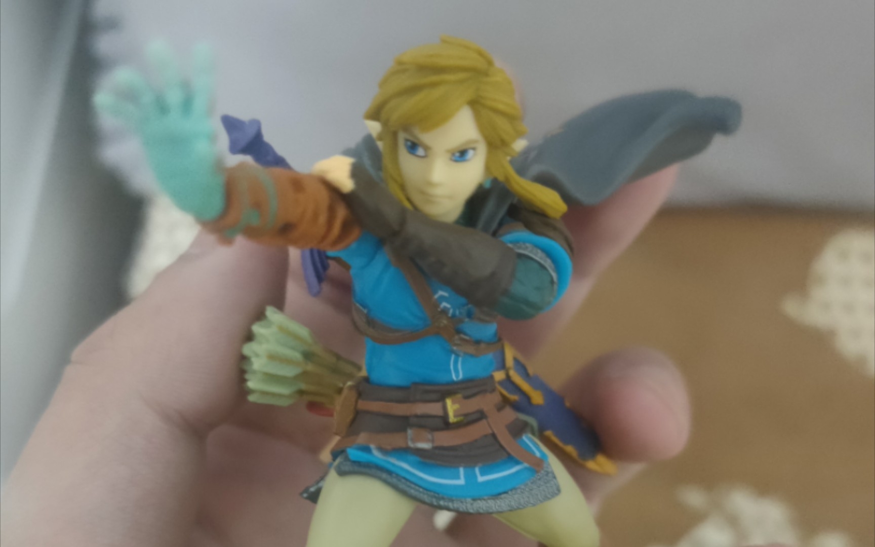 塞尔达传说 王国之泪 林克amiibo手办