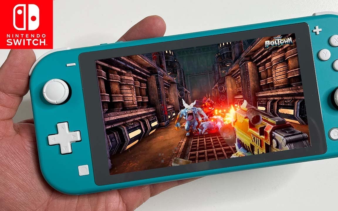 [图]【任天堂】Switch LITE 体验《战锤40K 爆矢枪》