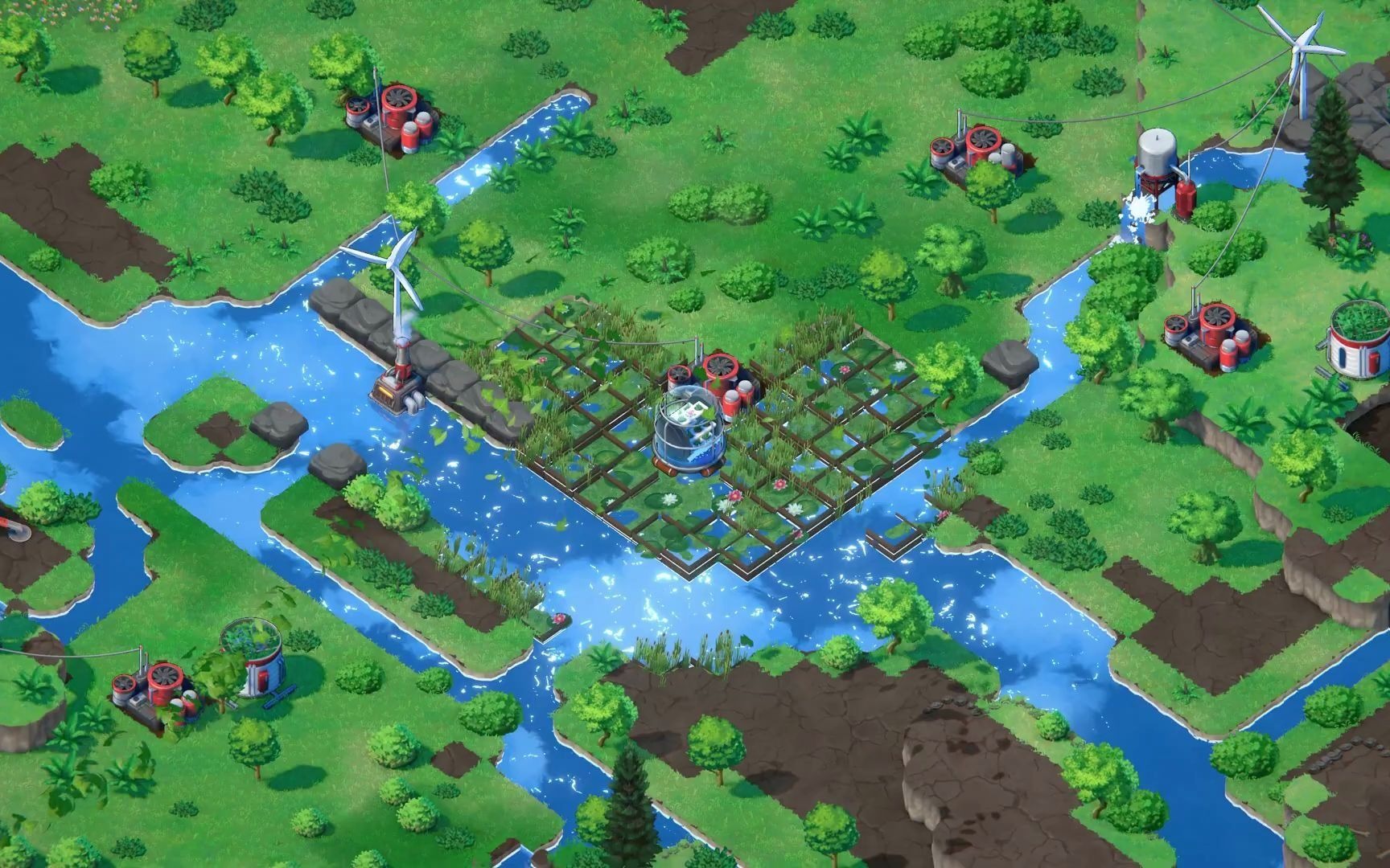 小清新生态重建游戏《terra nil》,画面唯美音乐空灵