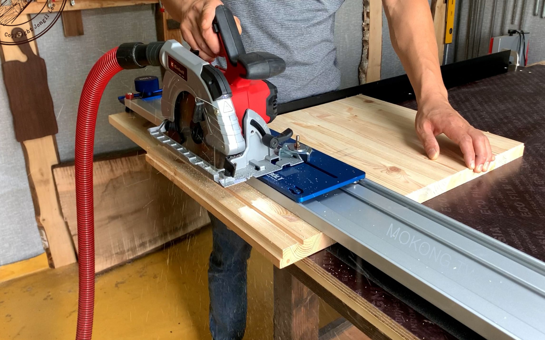 多功能木材切割桌,超实用又准确【木工机器】