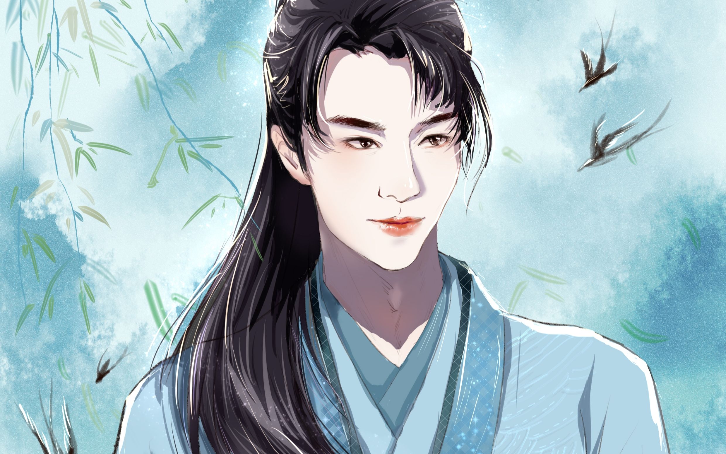 《有翡》谢允板绘_哔哩哔哩_bilibili