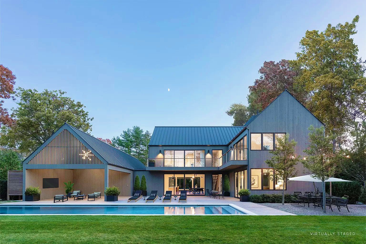 4k「luxury home」萨格港现代滨海别墅~11 rosewood dr, sag harbor