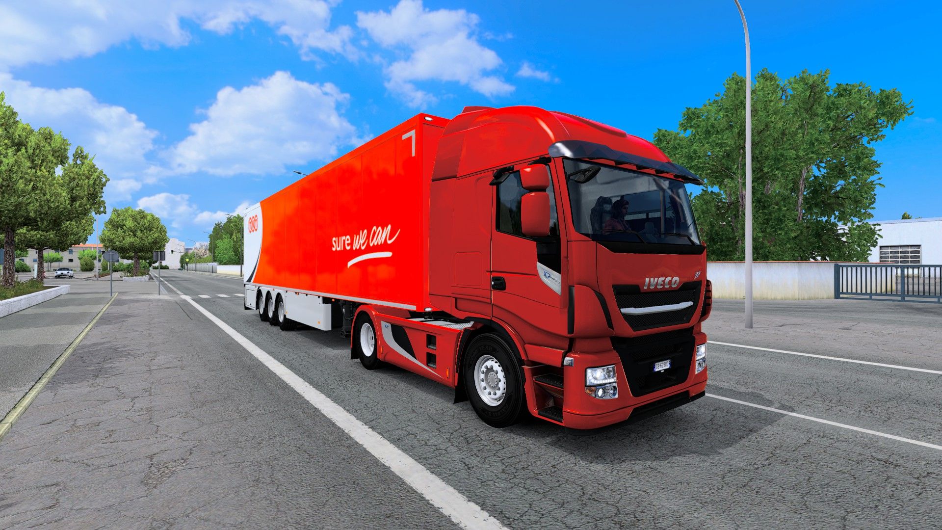 【ets2】真的依维柯就得手动挡 hi-way 体验 欧洲卡车模拟2