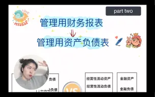 Download Video: 【CPA财务成本管理】管理用财务报表详解2