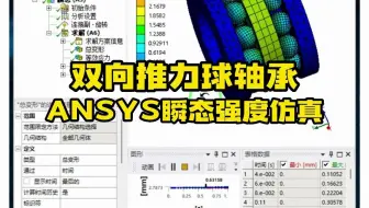 Ansys案例——双向推力球轴承