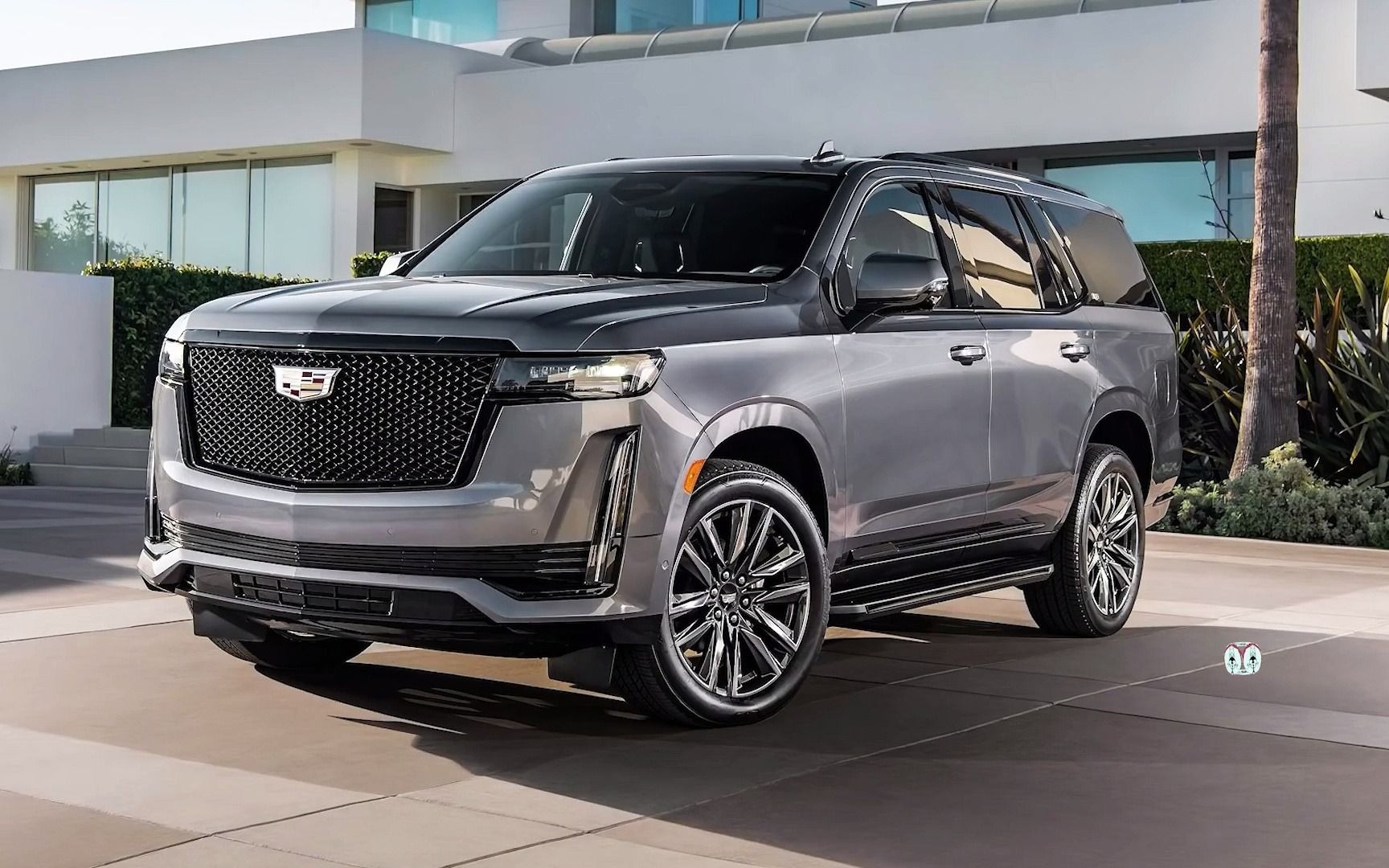 2021年凯迪拉克escalade premium,美式肌肉感的大型suv