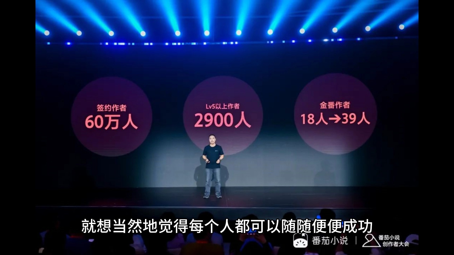 番茄签约作者60万人,金番作者仅39人,2025年拿出2亿现金扶持精品内容哔哩哔哩bilibili