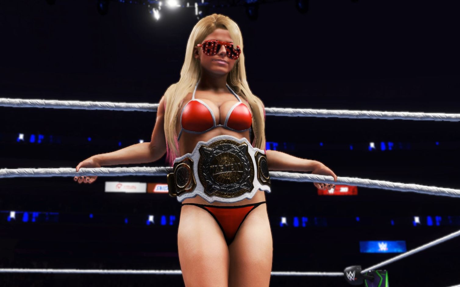 [图]你见过如此性感的奈亚贾克斯没WWE2K20