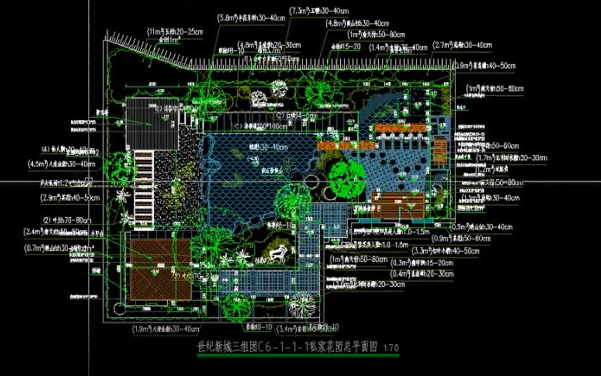 [图]CAD景观施工图绘制教全套零基础入门到精通 景观环艺必备建筑室内外预算造价施工图高手教程 土建园林