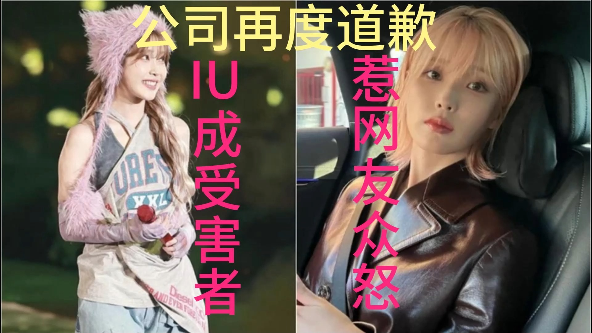 公司道歉声明:国民妹妹李知恩【IU】变成最大受害者,引发韩网友震怒?哔哩哔哩bilibili