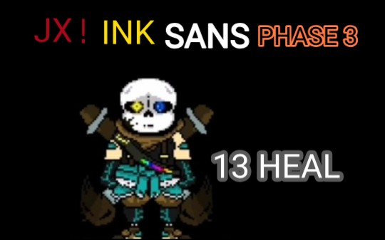Ink sans phase 3_单机游戏热门视频