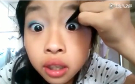 小学生化妆世锦赛逆天00后