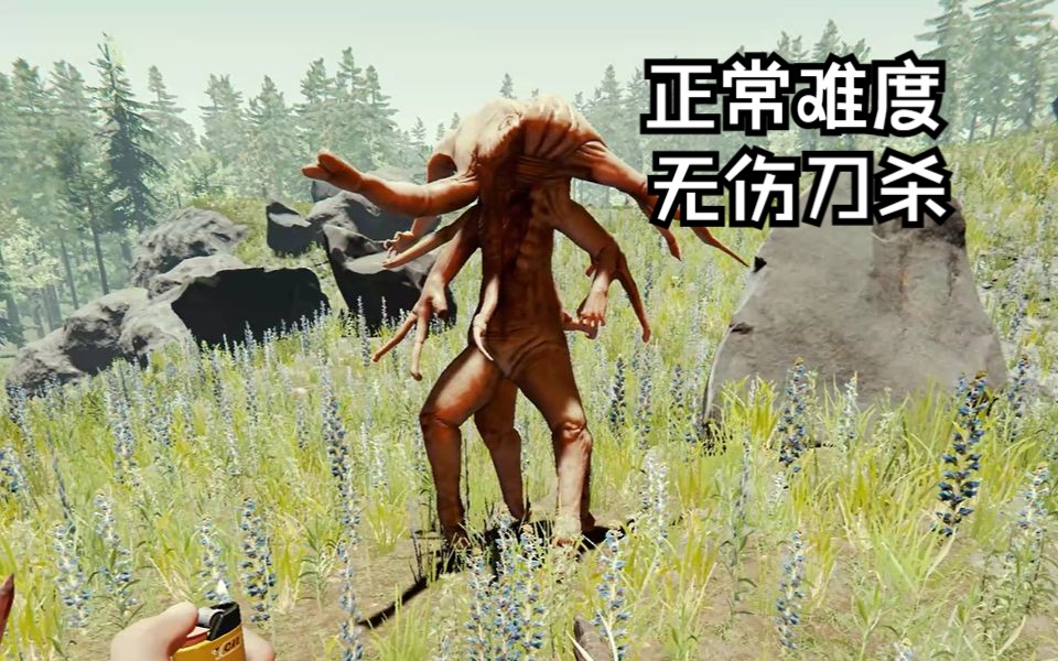 【正常难度】无伤刀杀 多手怪《森林》