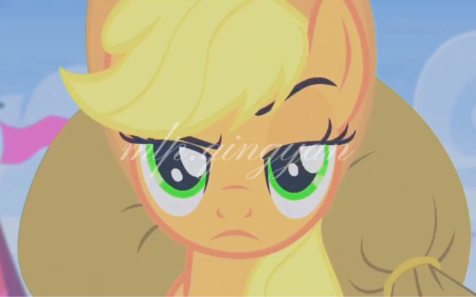 苹果嘉儿的挑眉好帅!