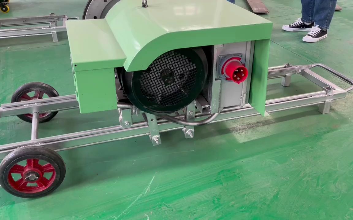 金刚石串珠绳切割机 钢筋切割机 便携式高频电动绳锯机