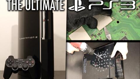 Ps3 完美ps3改造 Ps1 Ps2兼容 Cpu Gpu开盖 19叶风扇 风扇改造 外壳改造 哔哩哔哩 つロ干杯 Bilibili