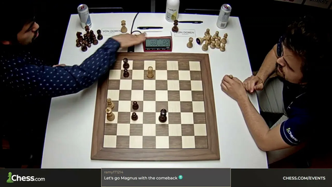 Magnus Carlsen vs. Hikaru Nakamura: Chess' big beasts go head-to-head in  grand final with $30,000 on the line : r/chess