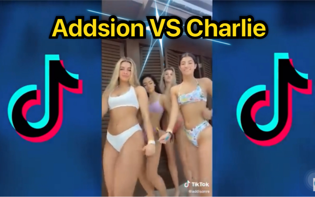 美国抖音大神 Charli&Addison TikTok 2020(Part 1)哔哩哔哩bilibili