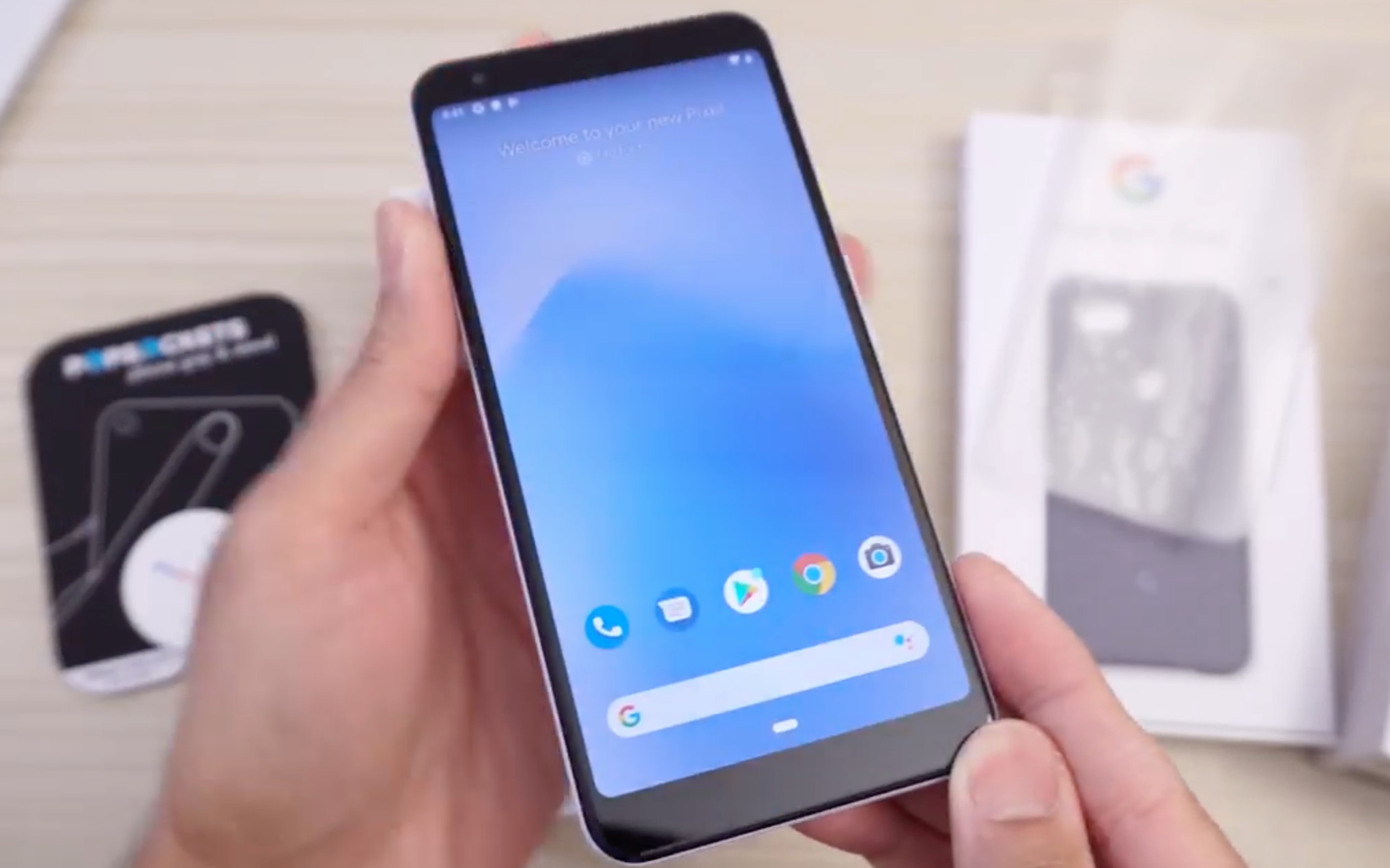 谷歌pixel 3a xl手机套盒开箱