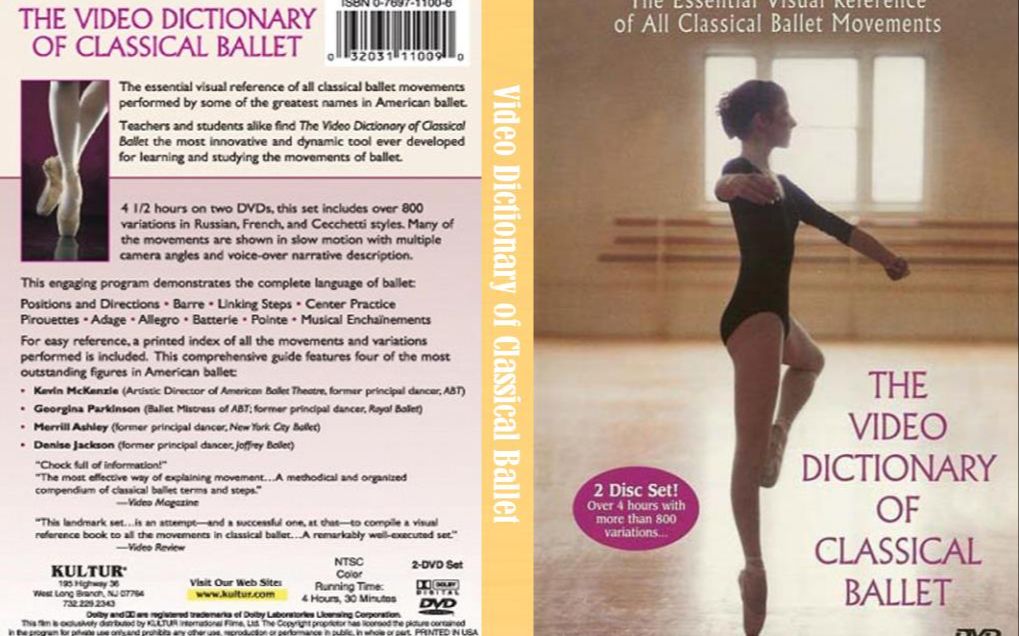 [图]芭蕾舞基础教学 800个动作详解 The Video Dictionary of Classical Ballet D1