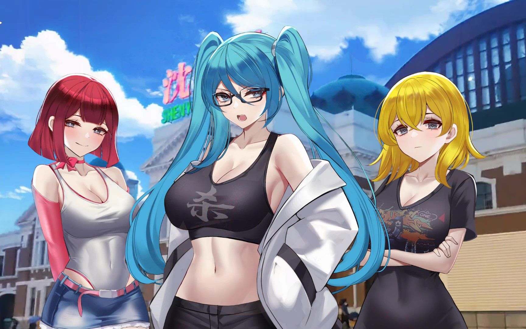 【整活】国产gal(?)《东北之夏》 2,沈阳大街