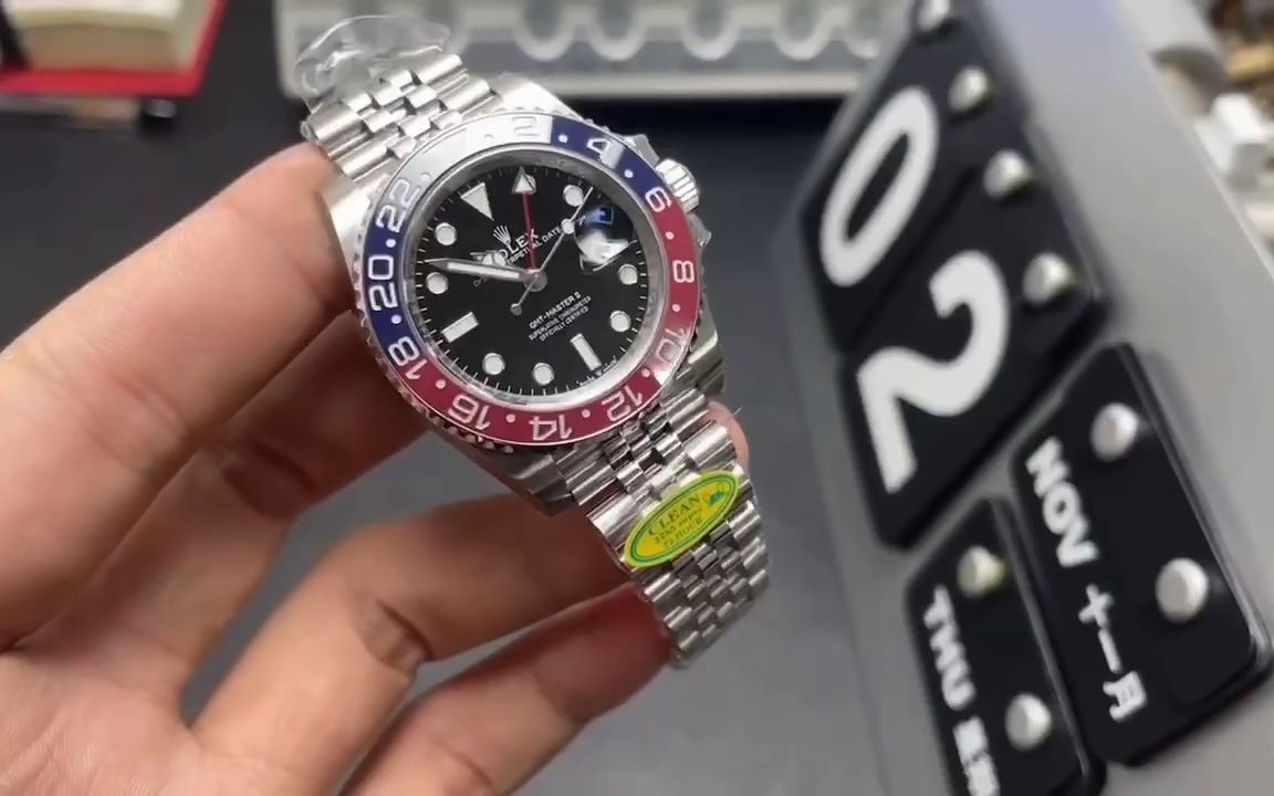 clean厂劳力士可乐圈樱桃红复刻手表品质怎么样?