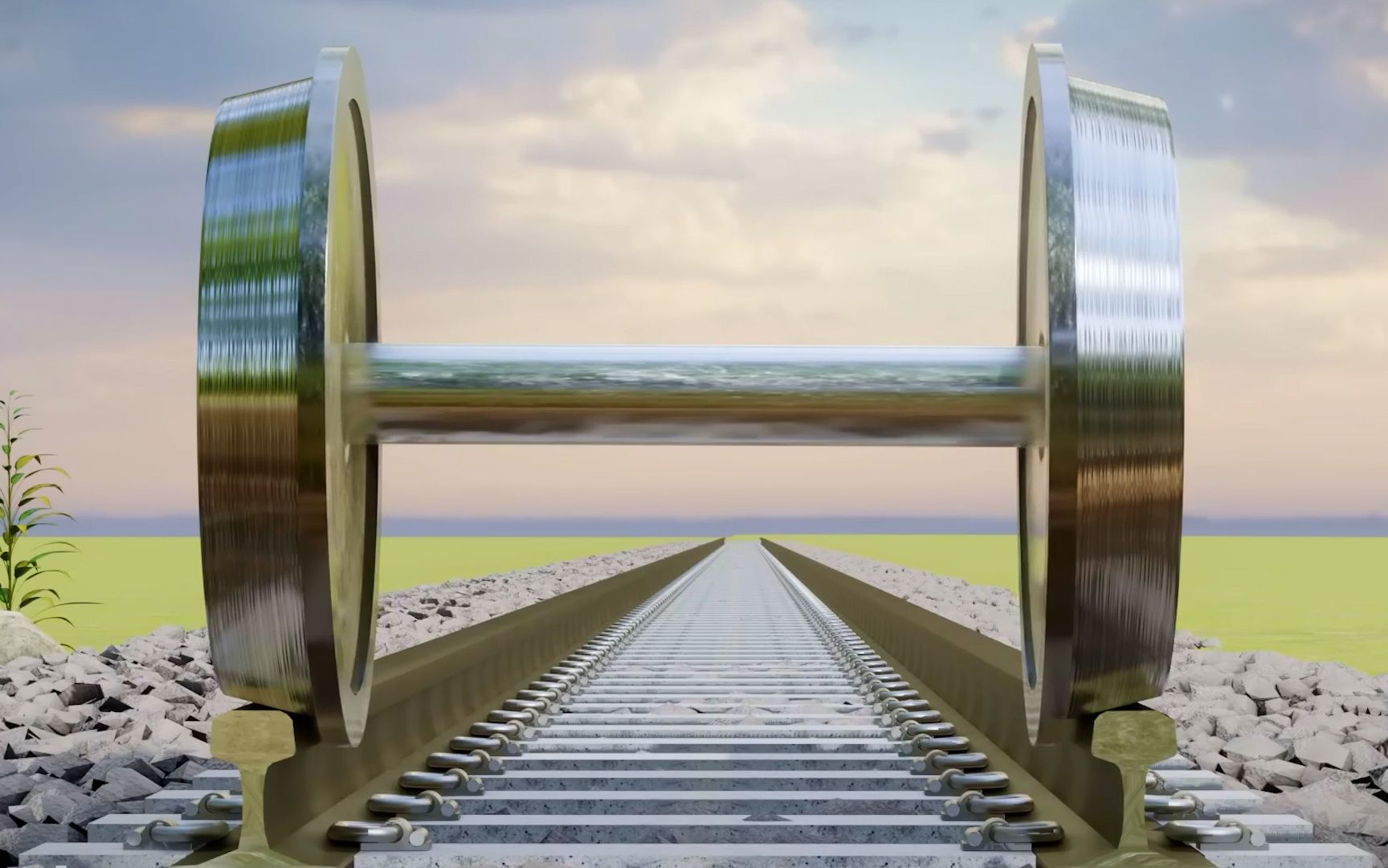 火车是如何变轨的,车轮有什么特殊之处,看完涨知识了