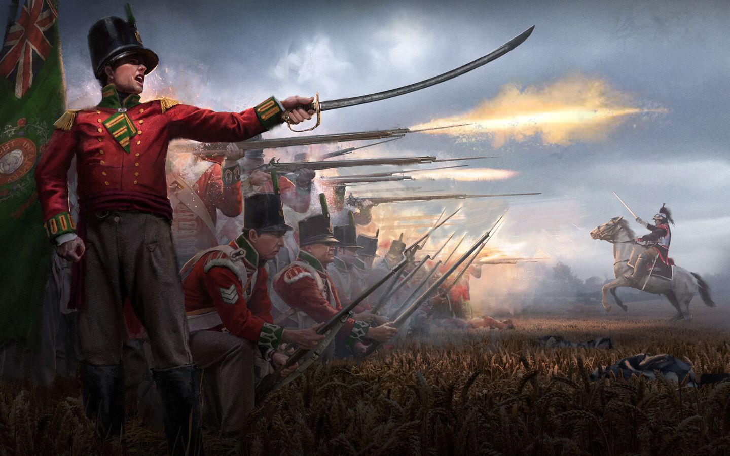 【战争系列电影剪辑】18-19世纪欧洲线列步兵作战模式 —— 交替开火