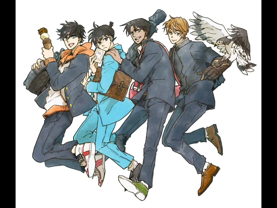 工藤新一,白马探,服部平次,黑羽快斗781578157815