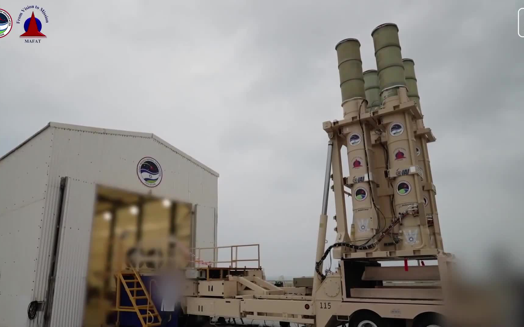 以色列"箭"-3弹道导弹防御系统最新发射画面