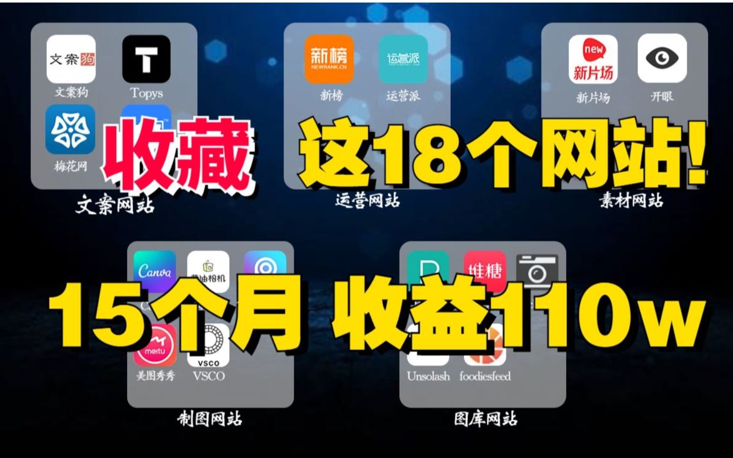 通宵做复制粘贴,21天收入45057,收藏这18个网站,你也可以做到!哔哩哔哩bilibili