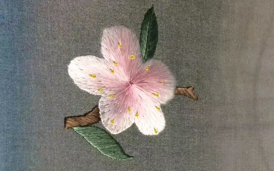 黑历史投稿之苏绣桃花教程