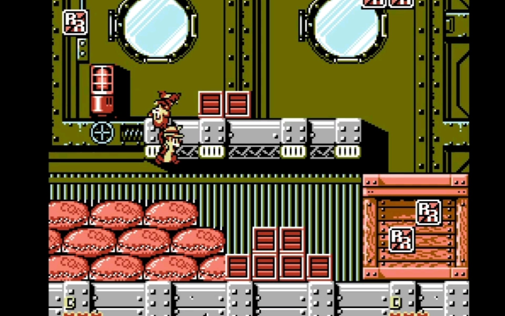 fc松鼠大战2 ,第三关,前往港口!