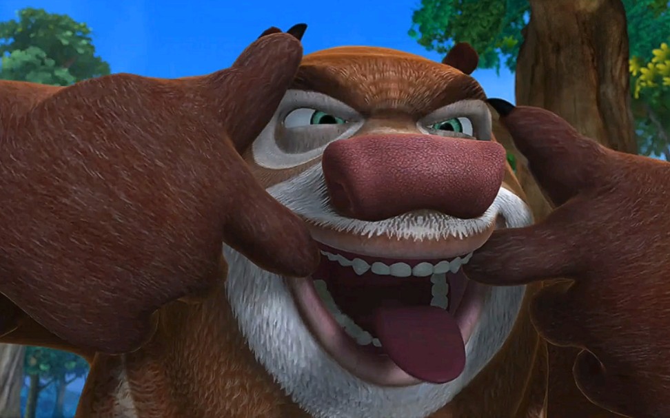 会做鬼脸的熊大