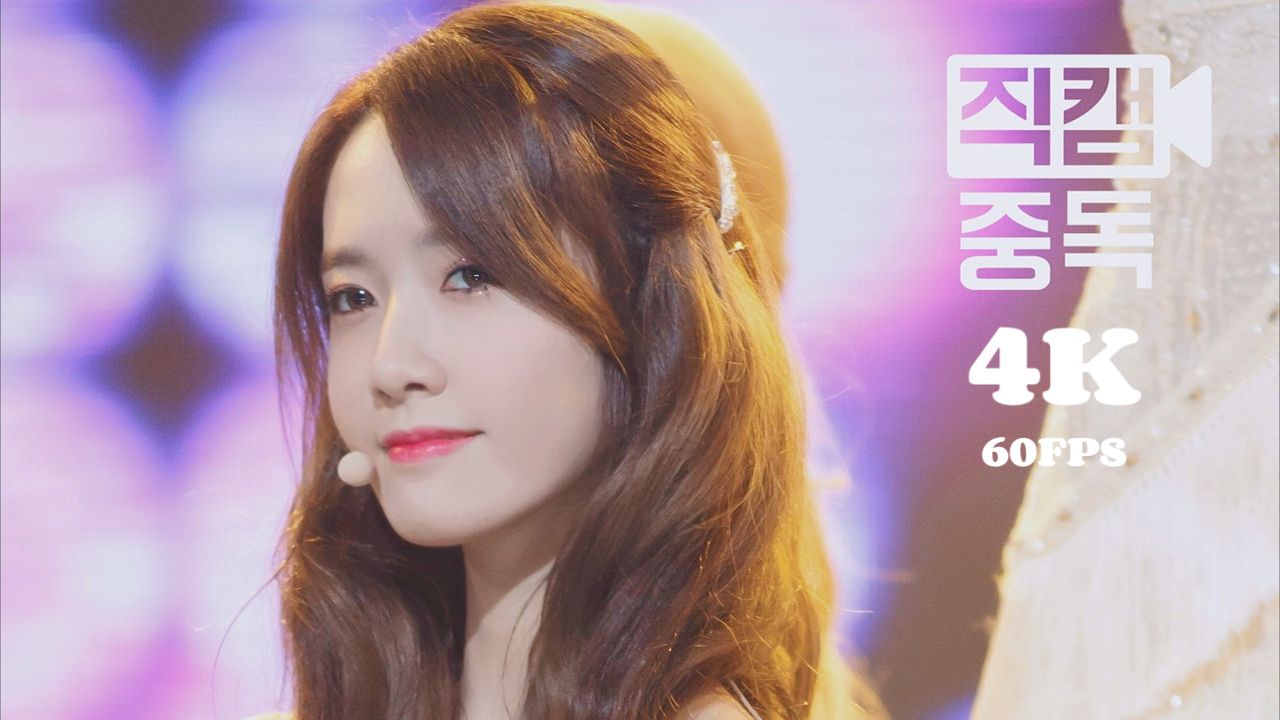 [4k60fps] 林允儿 - lion heart 横版直拍 150903 mnet mcd