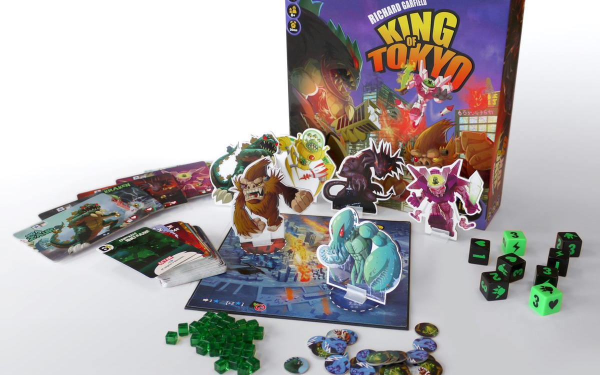 【superduck 桌游介绍】东京之王 king of tokyo_哔哩哔哩_bilibili