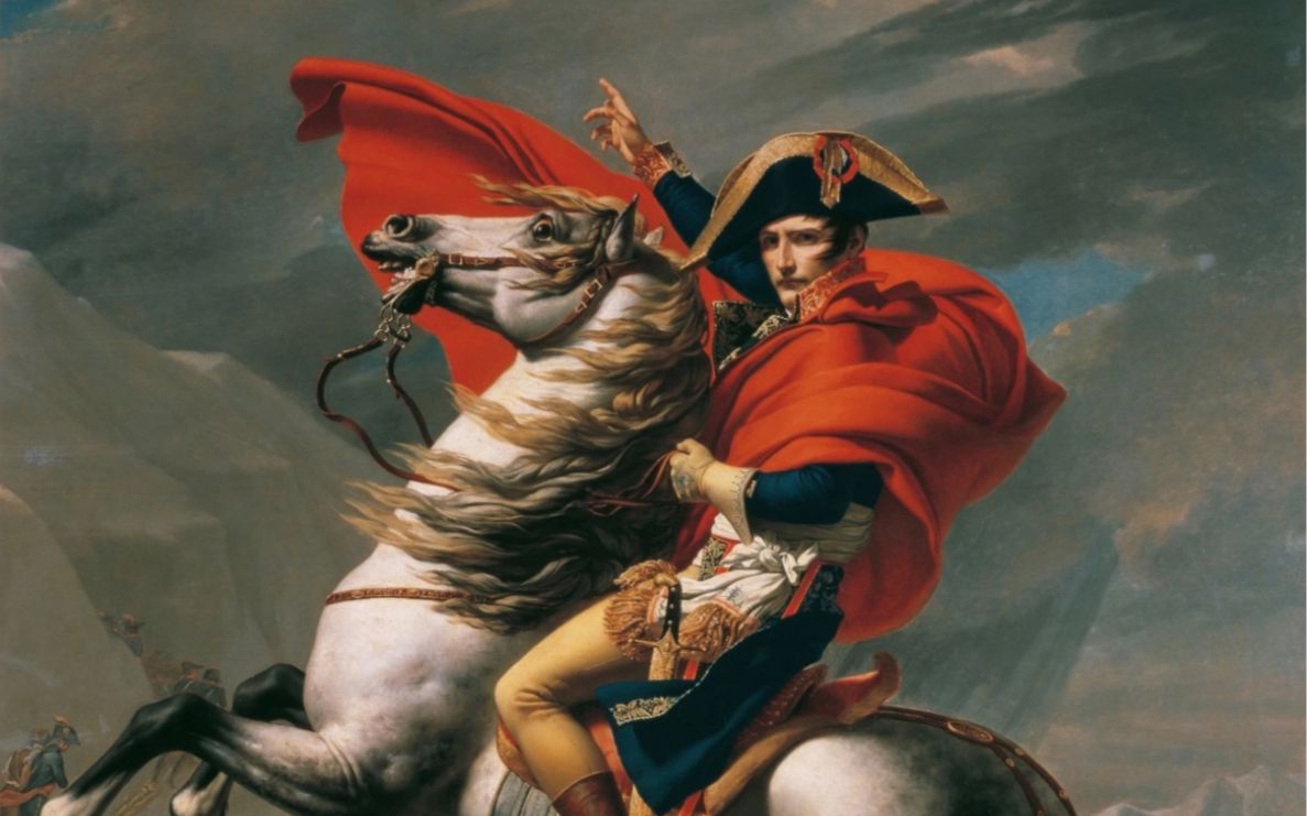 拿破仑时期油画图片