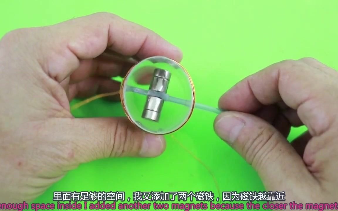 DIY手摇发电机哔哩哔哩bilibili