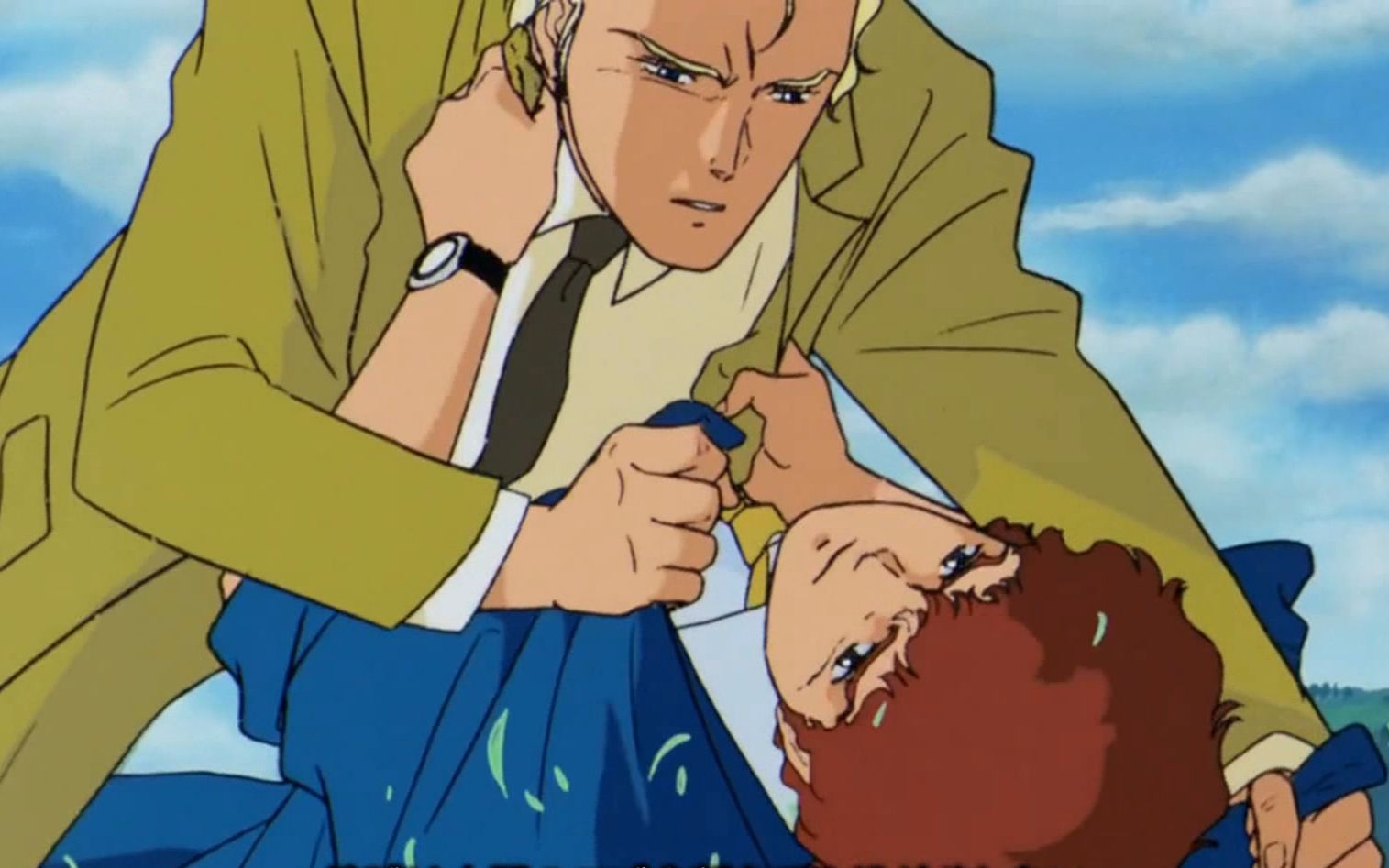 怀旧向高达动画人物集阿姆罗雷素材画质不一请自行调节比例