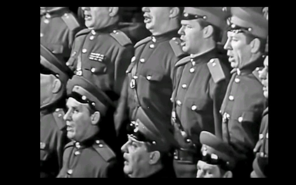 [图]"Когда поют солдаты" (当士兵歌唱之时)- The Alexandrov Red Army Choir (1962)