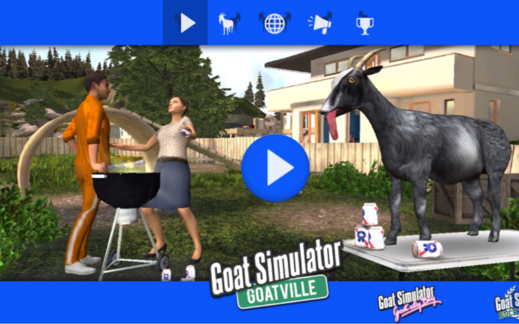 [图]模拟山羊（Goat Simulator）前三图全羊解锁（加部分成就及羊角杯位置）