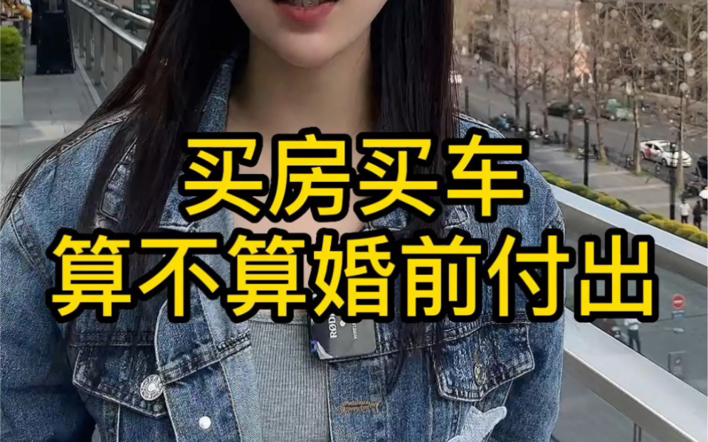 买房买车算不算婚前付出哔哩哔哩bilibili