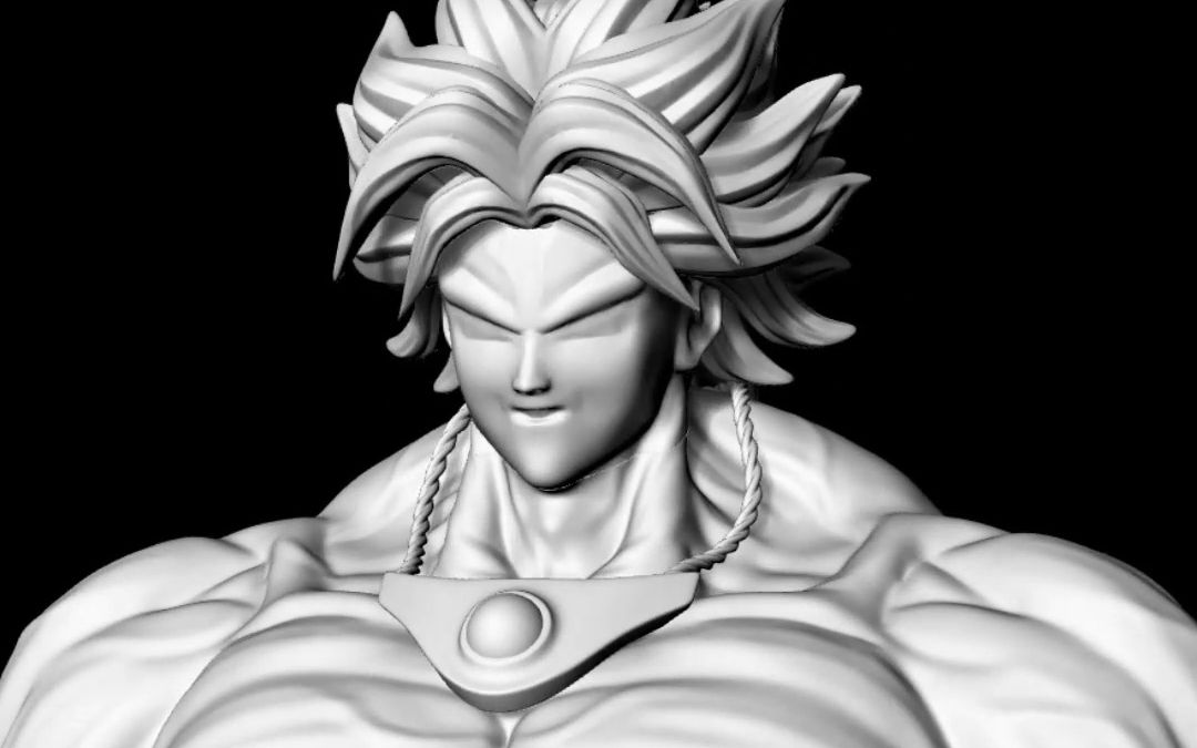 七龙珠孙悟空自在极意功3d建模设计