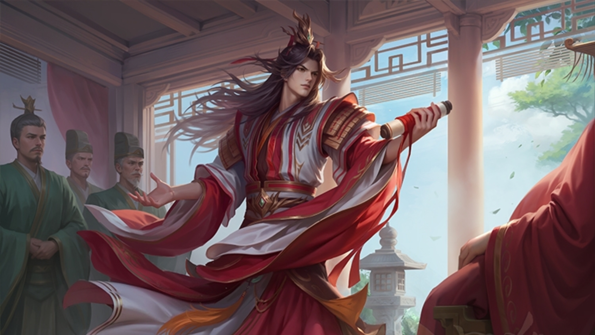 画风粗劣一点特色都没有,还不如说这张画的是秦宓了