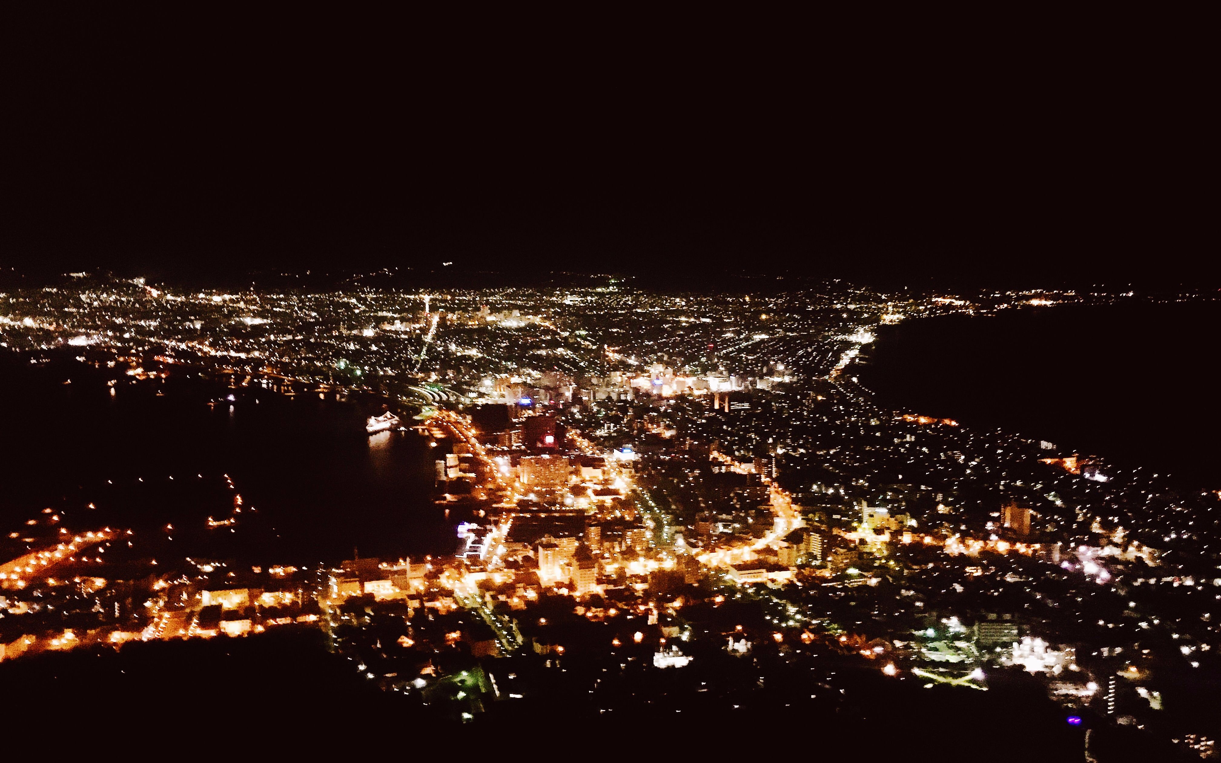 函馆山夜景图片