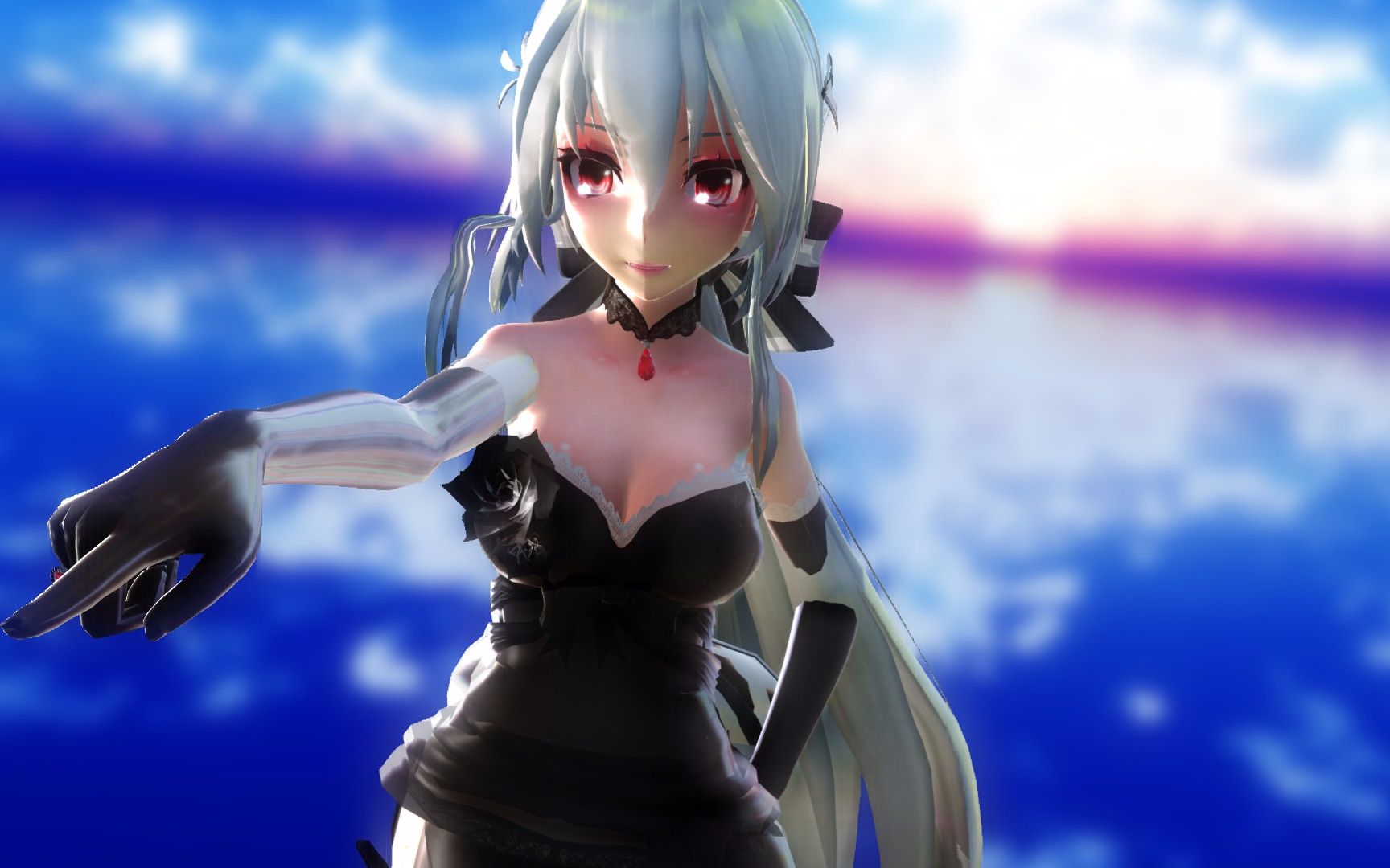 【mmd】弱音姐姐的lamb