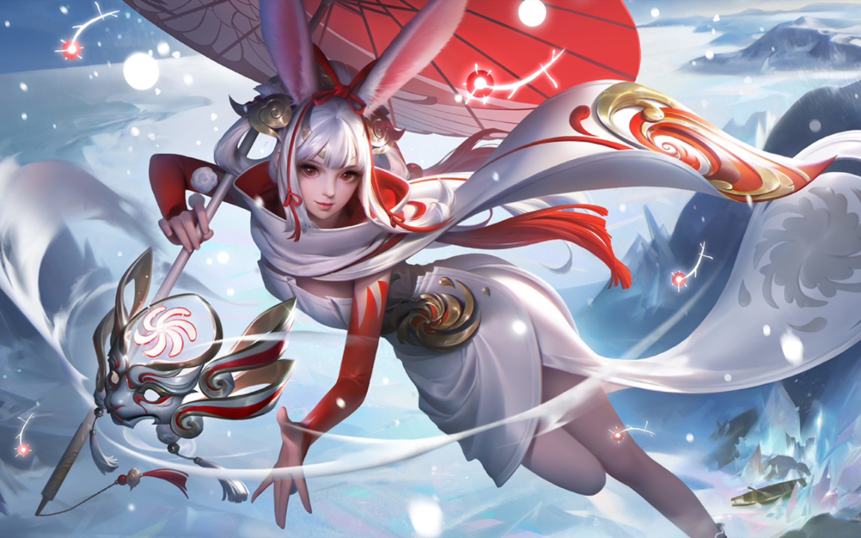 王者荣耀鉴赏:公孙离祈雪灵祝公孙大娘优化三载,归来仍是初见海报