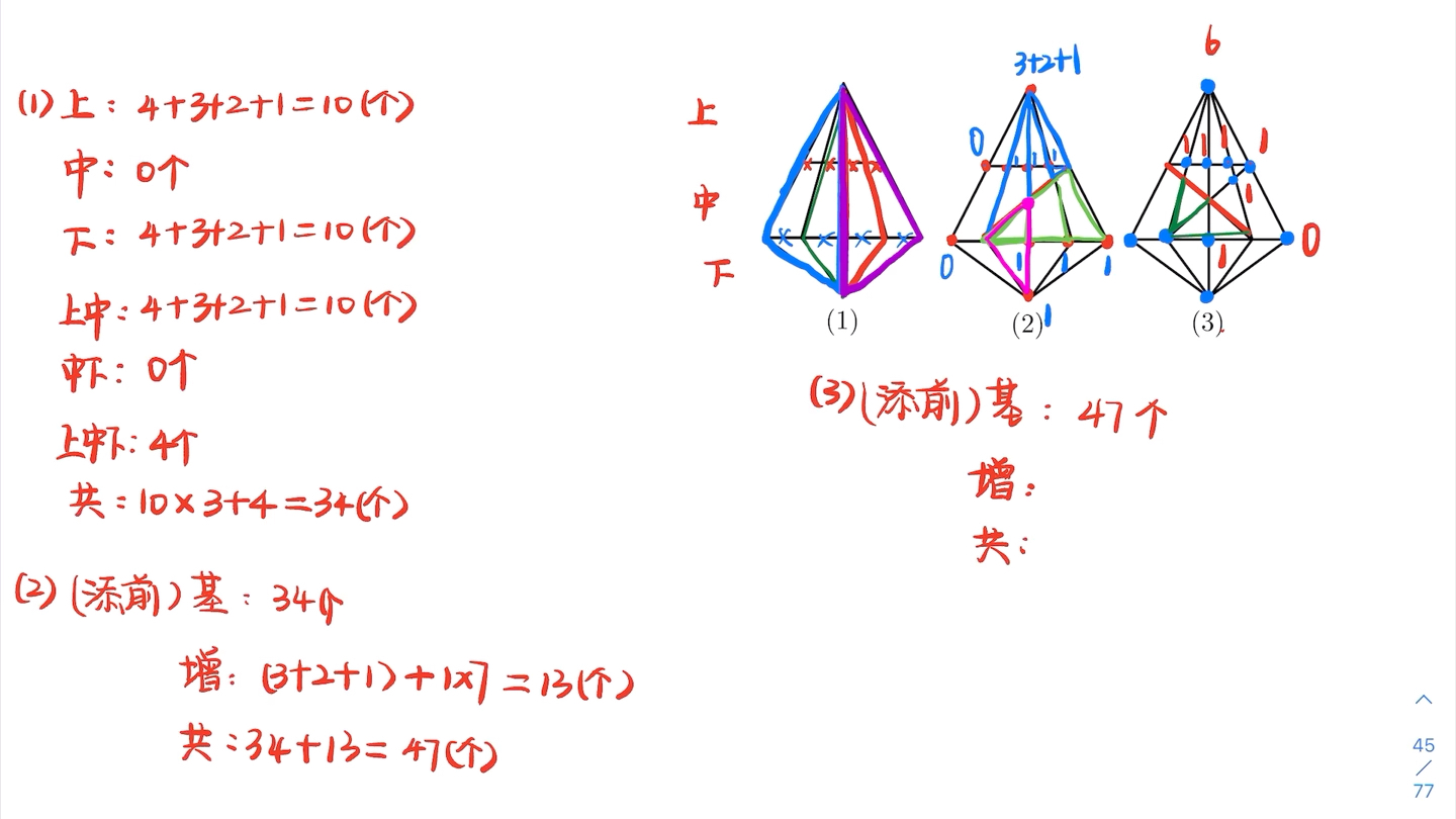 [图]三春Ｓ12《图形计数进阶（二）》-添线法数三角形