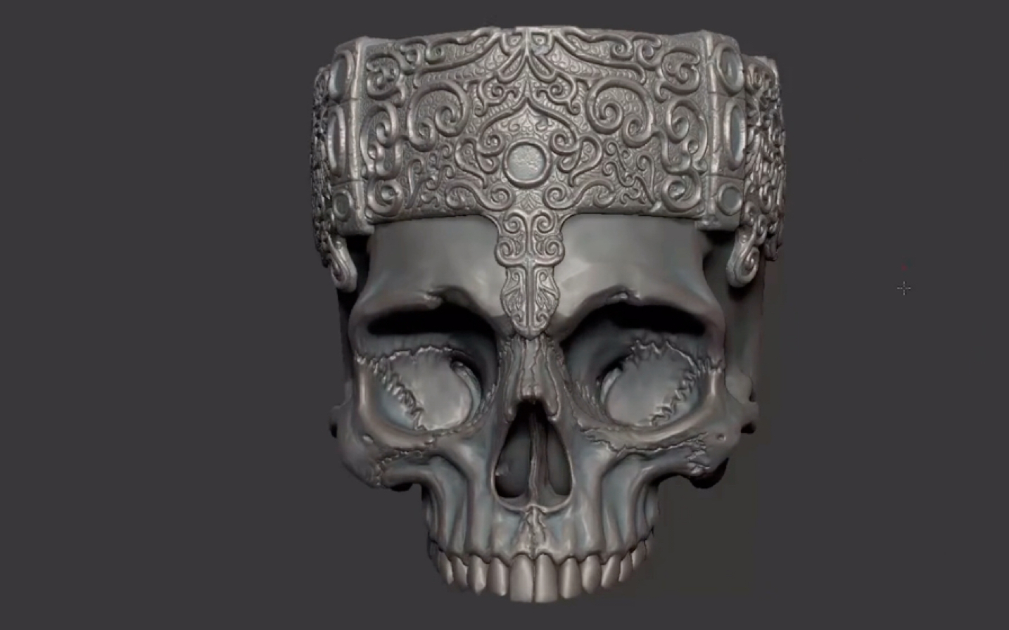 zb花纹雕刻方法